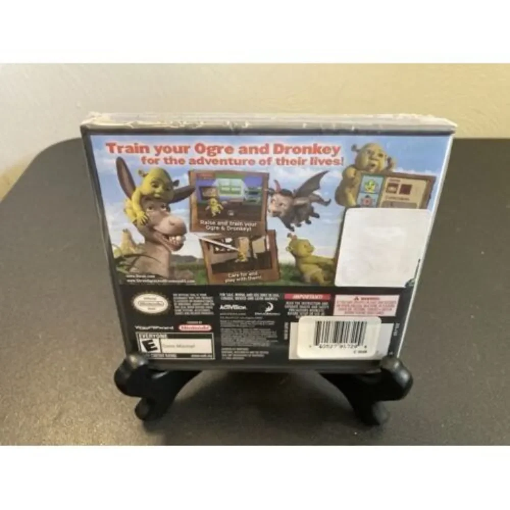 NEW Nintendo DS Shrek Ogres And Dronkeys Sealed Game Virtual Life For Young Kids